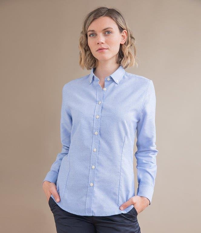 Henbury_Ladies_Modern_Long_Sleeve_Regular_Fit_Oxford_Shirt-68007