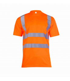 UC810 Hi Vis Short Sleeve T Shirt Orange