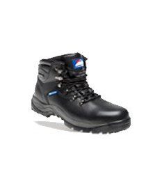 Himalayan 5200 Black Leather Fully Waterproof Safety Boots - Rubber ...