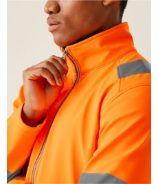 Regatta High Visibility Pro Contrast Ablaze Soft Shell Jacket