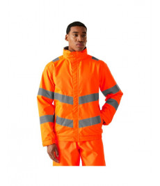 RG556 (TRW457) Regatta High Visibility Pro Contract Dover Jacket - Orange