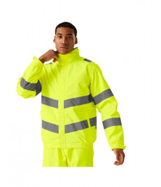 RG556 (TRW457) Regatta High Visibility Pro Contract Dover Jacket - Yellow