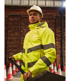 RG556 (TRW457) Regatta High Visibility Pro Contract Dover Jacket