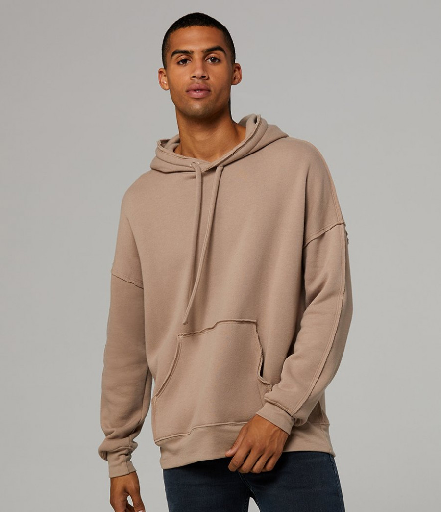 Canvas Unisex Raw Seam Hoodie